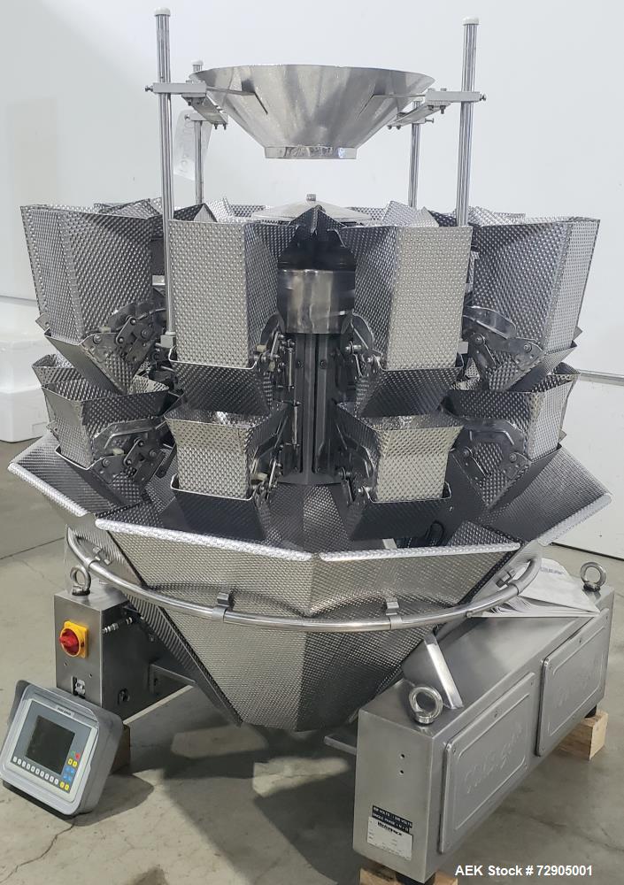 Used WeighPack 10H MBDIMP WD Dimpled Bucket Combination Scale – 10 Heads, 130 WPM